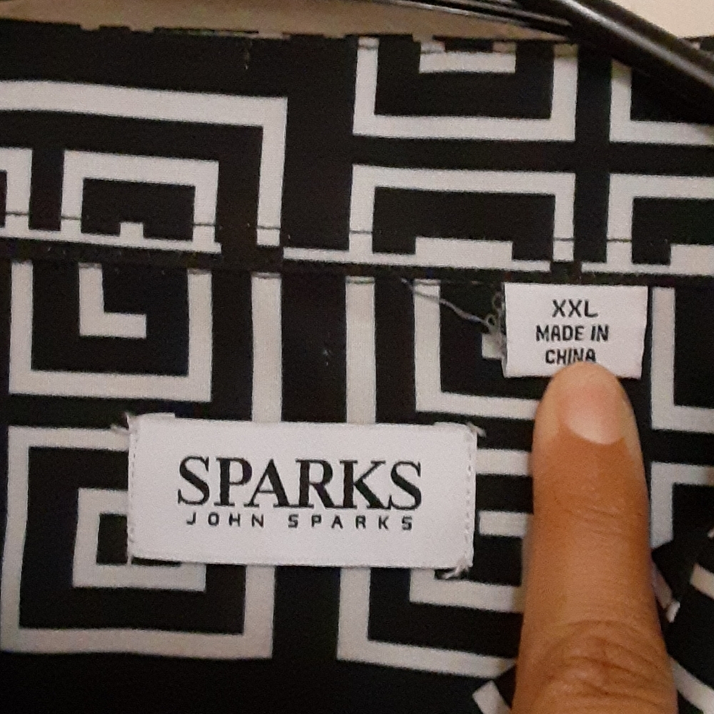 John sparks button up dress shirt. - Picture 3 of 4